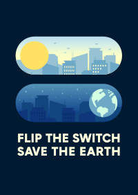 Flip The Switch Flyer Design
