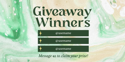 Giveaway Announcement Twitter post Image Preview