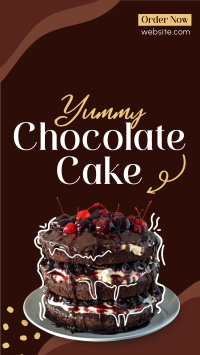 Chocolate Special Dessert YouTube Short Design