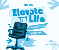 Elevate Life Podcast Facebook Post Design