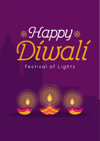 Diwali Celebration Poster Image Preview