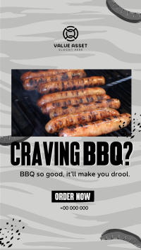 BBQ Restaurant Hot Dogs Instagram Reel Image Preview