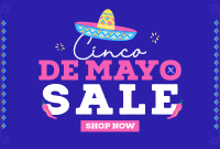 Party with Sombrero Sale Pinterest Cover Design