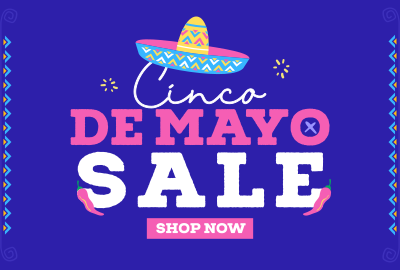 Party with Sombrero Sale Pinterest board cover Image Preview