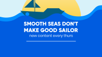 Smooth Seas YouTube Banner Image Preview