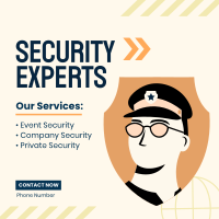 Security Experts Services Instagram Post Design
