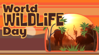 Modern World Wildlife Day Video Image Preview