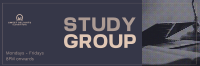 Chill Study Group Twitter Header Design