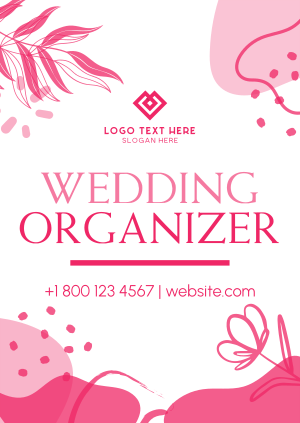 Wedding Organizer Doodles Poster Image Preview