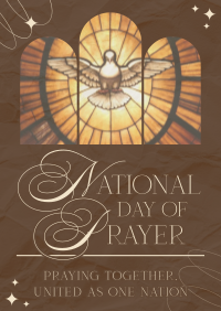 Elegant Day of Prayer Flyer Image Preview