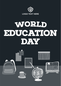 World Education Day Poster Image Preview