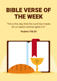 Verse of the Week Poster Design