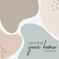 Find your Home Instagram Post Design