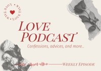 Love Podcast Postcard Image Preview