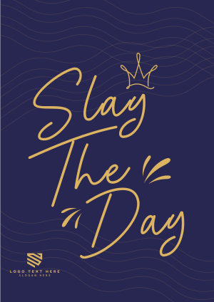 Slaying The Day Flyer Image Preview