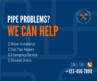 Need A Plumber? Facebook post Image Preview