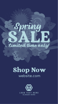 Spring Sale bouquet Instagram reel Image Preview