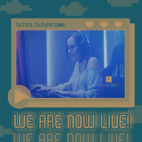 Gaming Livestream Instagram post Image Preview