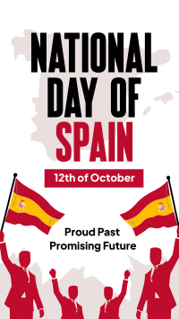 Spain: Proud Past, Promising Future YouTube Short Design