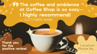 Quirky Cafe Testimonial Video Image Preview