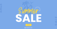 Island Summer Sale Facebook Ad Design
