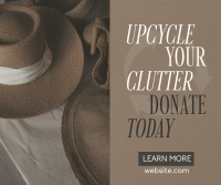Sustainable Fashion Upcycle Campaign Facebook Post Design