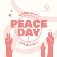 Peace Day Instagram post Image Preview