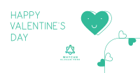Hearts Day Smiley Facebook ad Image Preview