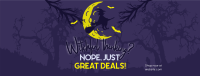 Witchful Great Deals Facebook Cover Design