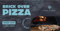 Delicious Homemade Pizza Facebook Ad Design