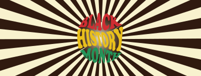 Groovy Black History Facebook cover Image Preview