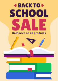 Back To School Discount Poster Image Preview