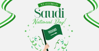 Raise Saudi Flag Facebook ad Image Preview