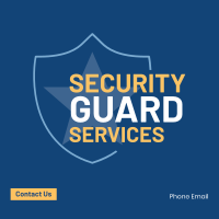 Guard Badge Instagram Post Design