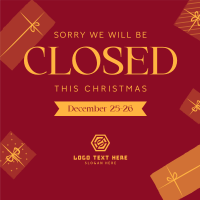 Christmas Closed Holiday Linkedin Post Image Preview