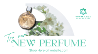 New Perfume Launch Facebook Event Cover Design