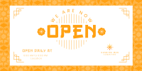Oriental We’re Open Twitter Post Image Preview