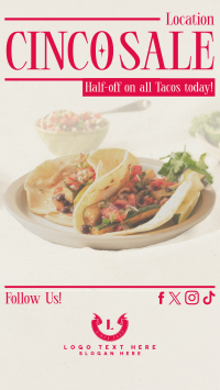 Cinco De Mayo Food Promo Instagram reel Image Preview