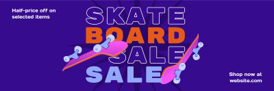 Skate Sale Twitter header (cover) Image Preview