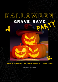 Rave Pumpkin Poster Image Preview