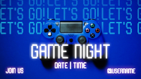 Game Night Console Animation Design