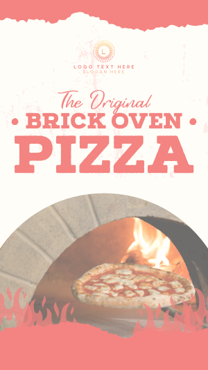 Brick Oven Pizza Instagram story Image Preview