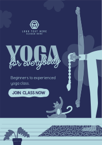Join A Class Yoga Flyer Image Preview