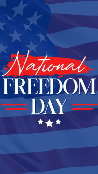 Freedom Day Celebration Facebook Story Design