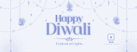Celebration of Diwali Facebook Cover Design