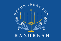 Hanukkah Light Pinterest board cover Image Preview