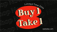 Stacked Buy 1 Get 1 Offer Animation Image Preview