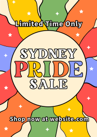 Vibrant Sydney Pride Sale Poster Image Preview