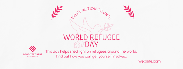 World Refugee Support Facebook Cover Design Image Preview