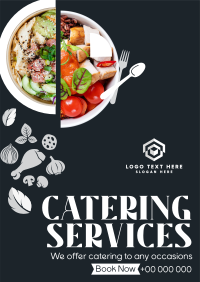 Food Bowls Catering Flyer Design